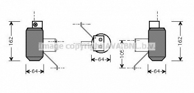 AVA QUALITY COOLING aud159 -  Осушитель, кондиционер